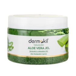 ALOE VERA JEL %99 ORGANİK NEMLENDİRME VE RAHATLATICI ETKİSİ İLE-KAVANOZ DERMOKİL