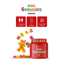 ATAVIT KİDS İRON DEMİR 60 GUMMİES