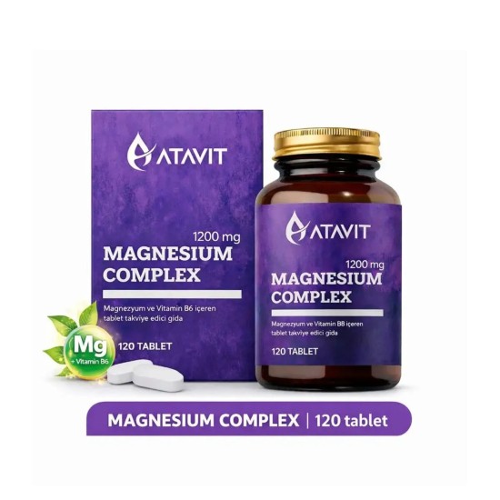 ATAVIT MAGNEZYUM COMPLEX 120 TB.
