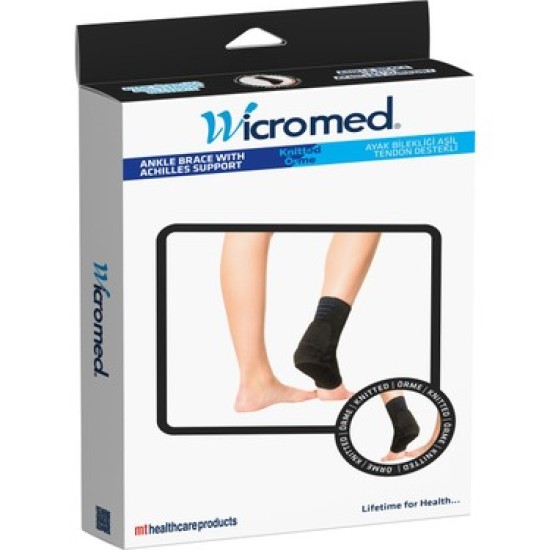 AYAK BİLEKLİĞİ ÖRGÜ AŞİL TENDON DESTEKLİ S WİCROMED