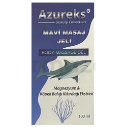 AZUREKS MAVİ MASAJ JELİ MAGNEZYUM & KÖPEK BALIĞI KIKARDIĞI EKSTRESİ