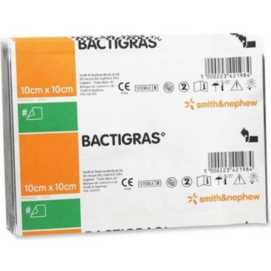 BACTIGRAS PARAFİNLİ GAZLI BEZ 15X20 CM BACTIGRAS PARAFİNLİ GAZLI BEZ 15X20 CM