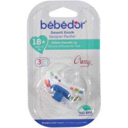 BEBEDOR 133 SİLİKON RENKLİ DAMAKLI EMZİK NO:3