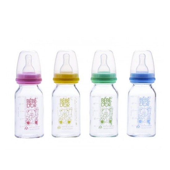 BEBEDOR 40301 ISIYA DİRENÇLİ CAM BİBERON 125 ML