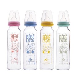 BEBEDOR 41302 ISIYA DİRENÇLİ CAM BİBERON 250 ML