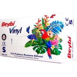 MUAYENE ELDİVENİ BEYBİ PUDRASIZ VİNİL SMALL 100'LÜ
