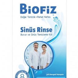 BİOFİZ SİNÜS RİNSE YETİŞKİN 240 ML+20 SOLÜSYON POŞETİ