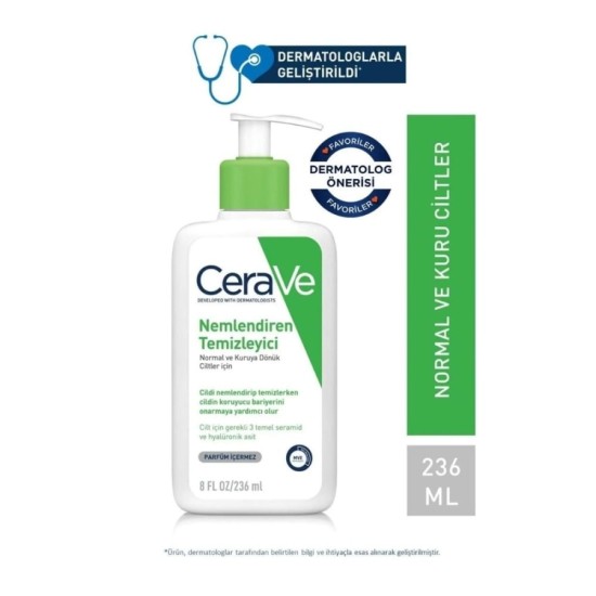 CERAVE NEMLENDİREN TEMİZLEYİCİ 236 ML
