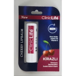 CLİNİCLİFE DUDAK BAKIM LIP BALM  24 LU STAND (ÇİLEK-KİRAZ-SPF15-VİTAMİN E)