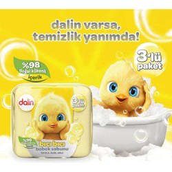 DALiN BICI BICI BEBEK SABUNU 3'LÜ PAKET (3x75 GR)