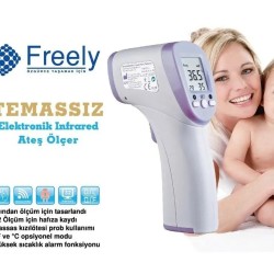 DERECE FREELY TEMASSIZ DİJİTAL ATEŞ ÖLÇER 