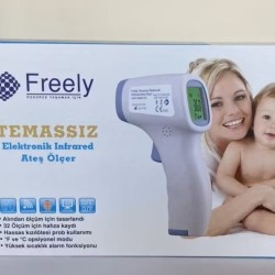 DERECE FREELY TEMASSIZ DİJİTAL ATEŞ ÖLÇER 