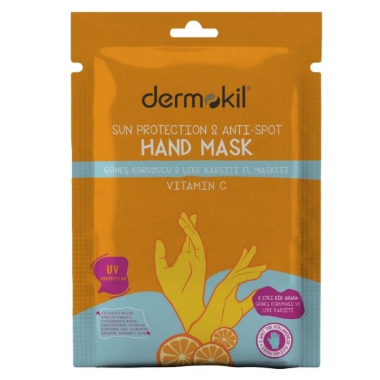 DERMOKİL GÜNEŞ KORUYUCU LEKE KARŞITI EL MASKESİ 30 ML DERMOKİL GÜNEŞ KORUYUCU LEKE KARŞITI EL MASKESİ 30 ML