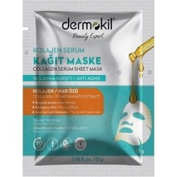 DERMOKİL KOLAJEN VE NAR ÖZLÜ KAĞIT MASKE