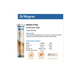 DR. WAGNER C PLUS 20 EFERVESAN TABLET