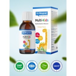 DR. WANGER MULTİ-KİDS MULTİVİTAMİN+MİNERAL 150 ML SURUP
