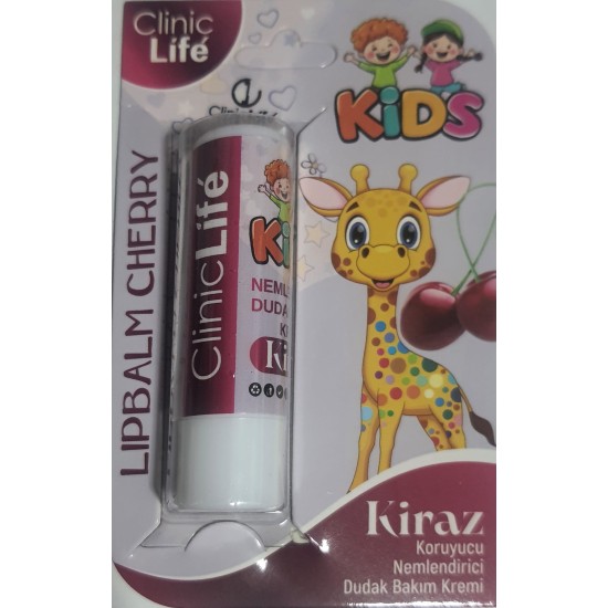DUDAK BAKIM-CLİNİCLİFE KİDS LIP BALM KİRAZ