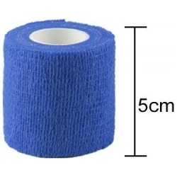 COBAN BANDAJ 5CM*4,5 MT MAVİ DS PLUS