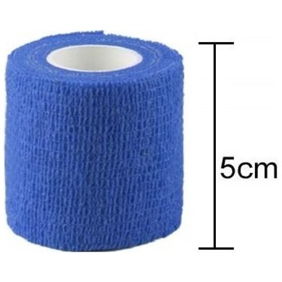 COBAN BANDAJ 5CM*4,5 MT MAVİ DS PLUS