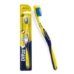 DİŞ FIRÇASI DİFAŞ ORTA SARI-LACİVERT