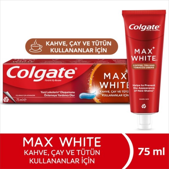 DİŞ MACUNU COLGATE MAX WHİTE 75 ML