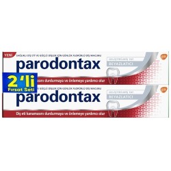 DİŞ MACUNU PARODONTAX BEYAZLATICI 75 ML 2'Lİ AVANTAJ PAKET