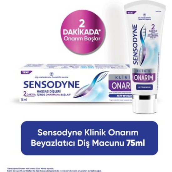 DİŞ MACUNU SENSODYNE CLINICAL REPAİR ONARIM 75 ML