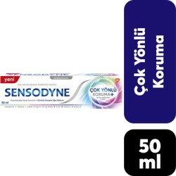 DİŞ MACUNU SENSODYNE ÇOK YÖN KORUMA +GELİŞMİŞ BEYAZLIK  50ML
