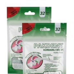 DİŞ İPİ KÜRDANLI 32'Lİ POŞET PAKDENT