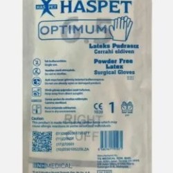 ELDİVEN HASPET STERİL LATEKS PUDRASIZ OPTİMUM NO: 7,5