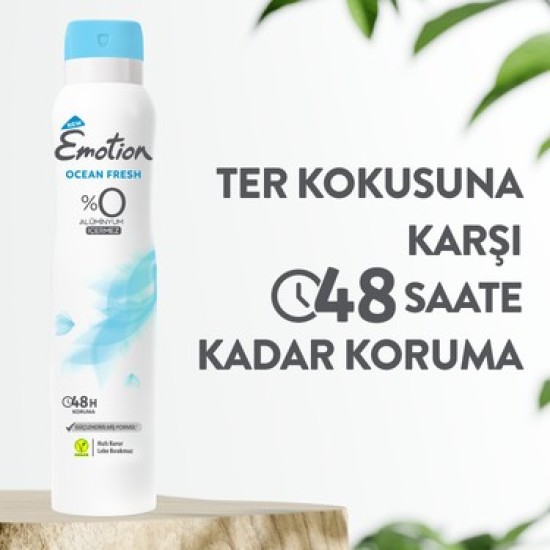 EMOTİON DEODORANT OCEAN FRESH 200 ML EMOTİON DEODORANT OCEAN FRESH 200 ML