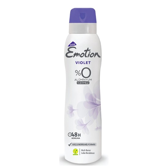 EMOTİON DEODORANT VİOLET 150 ML EMOTİON DEODORANT VİOLET 150 ML