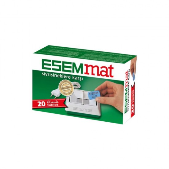 HAŞERE-ESEMMAT SINEKLERE KARSI KLASIK 20 TABLET