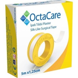 FLASTER İPEK TIBBİ 5MX1,25CM OCTACARE 
