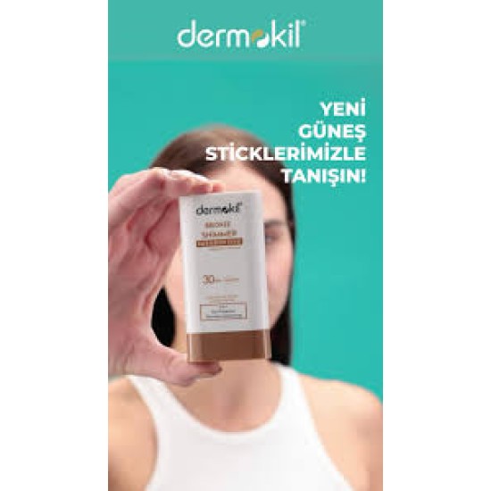 GÜNEŞ KREMİ DERMOKİL BRONZE SHIMMER FACE-BODY STICK 20 G GÜNEŞ KREMİ DERMOKİL BRONZE SHIMMER FACE-BODY STICK 20 G