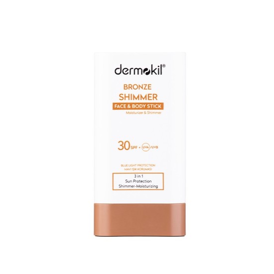 GÜNEŞ KREMİ DERMOKİL BRONZE SHIMMER FACE-BODY STICK 20 G GÜNEŞ KREMİ DERMOKİL BRONZE SHIMMER FACE-BODY STICK 20 G