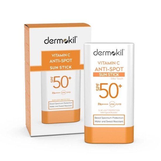 GÜNEŞ KREMİ DERMOKİL VİTAMİN C ANTI SPOT SUN STICK 50+ SPF 20 G GÜNEŞ KREMİ DERMOKİL VİTAMİN C ANTI SPOT SUN STICK 50+ SPF 20 G