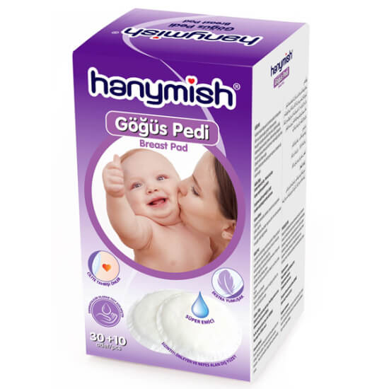 HANYMİSH 1020 GÖĞÜS PEDİ 30 LU