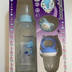HANYMİSH 657 YENİ DOĞAN HEDİYE SETİ 4'LÜ- MAVİ