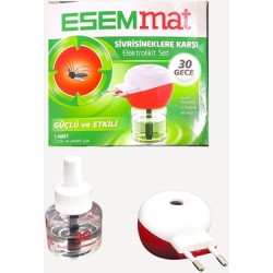 HAŞERE ESEMMAT ELEKTROLİKİT SET CİHAZ 30 GECE