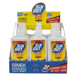 HAŞERE SİNOUT SİNEK KOVUCU VÜCUT SPREYİ  100 ML