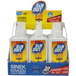 HAŞERE SİNOUT SİNEK KOVUCU VÜCUT SPREYİ  100 ML