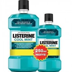 Listerine Cool Mint 500 ml + 250 ml Hediye