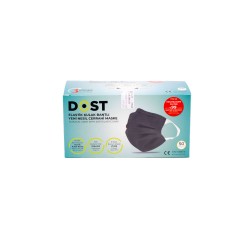 MASKE MELTBLOWNLU DOST SİYAH 50'Lİ 