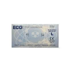 ELDİVEN ECO MAVİ NİTRİL LARGE 100`LÜ