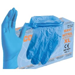 ELDİVEN ECO MAVİ NİTRİL XLARGE 100`LÜ