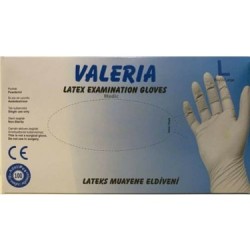 MUAYENE ELDİVENİ VALERİA PUDRALI LARGE 100'LÜ