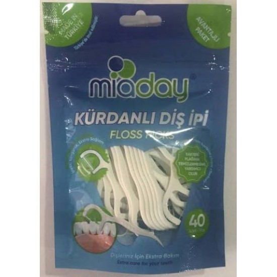 Miaday Kürdanlı Diş İpi 40'lı