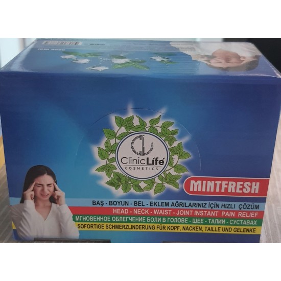 CLİNİCLİFE MİNTHRESH KOKU YAĞI MİGREN VE BAŞ AĞRISI SOLÜSYONU 24'LÜ 