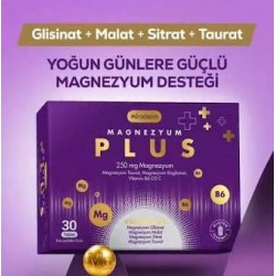 MİRADERM MAGNEZYUM PLUS 30 TABLET